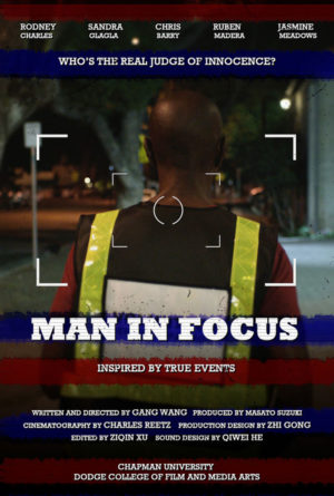 Man In Focus Poster